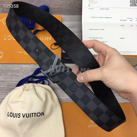 Ceintures en Vrai Cuir Louis Vuitton Homme, حقائب وأكسسوارات ب مراكش