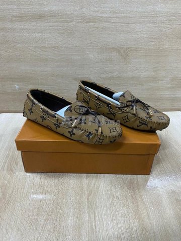 Louis vuitton mocassin femme hot sale