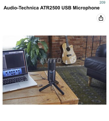 Micro Usb Audio-technica atr 2500  - 2
