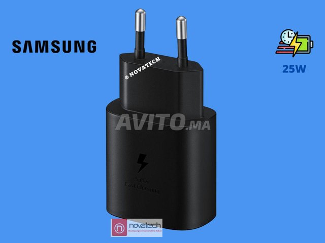 Chargeur Samsung Secteur Ultra Rapide 25W Noir - 4