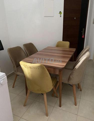 طاولة طعام 6 كراسي