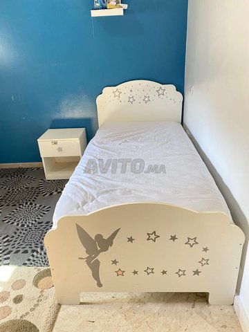 lit marque bambino avec matelas simmons - 1
