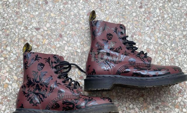 dr martens tete de mort