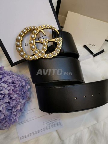 Ceinture Gucci de Robe en Cuir Sacs et Accessoires Casablanca