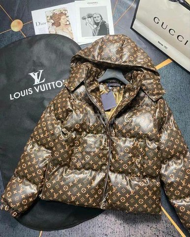 Doudoune Louis Vuitton a capuche femme