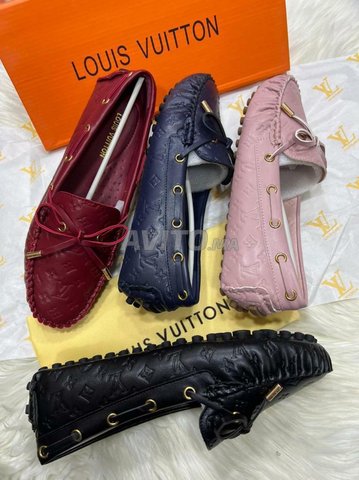 Mocassins LV en Couleurs pour Femme Chaussures Casablanca