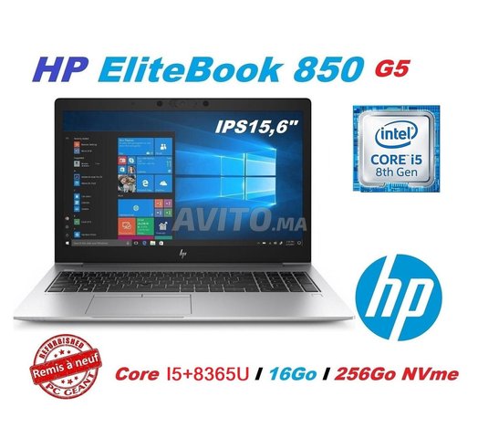 HP EliteBook 850 G6 i5-8365U I 16Go I 256 Go NVMe - 1