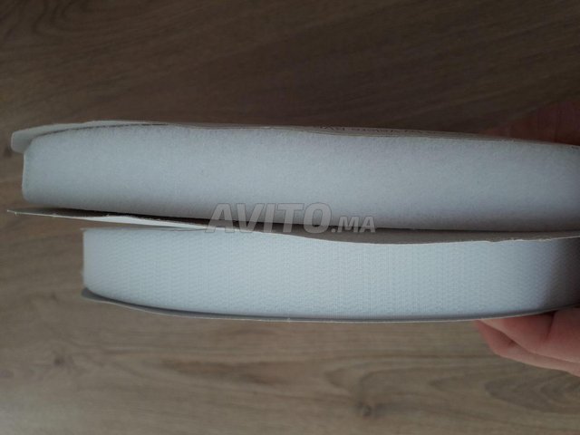 Scratch Velcro blanc - 1
