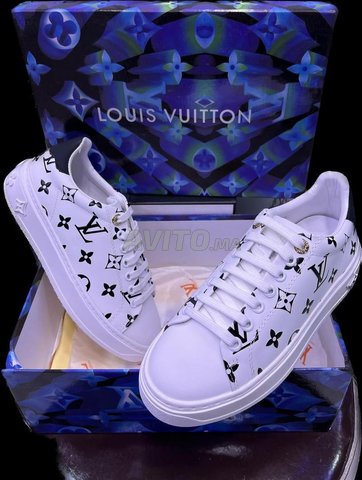 Espadrilles Louis Vuitton en Cuir femme, Chaussures à Casablanca