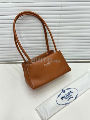 Sac a main Prada Camel en Vrai Cuir Sacs et Accessoires