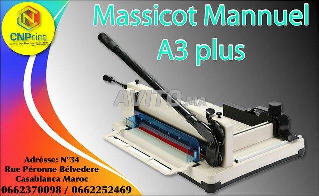 MASSICOT MANUEL A3 Plus, Matériels Professionnels à Casablanca