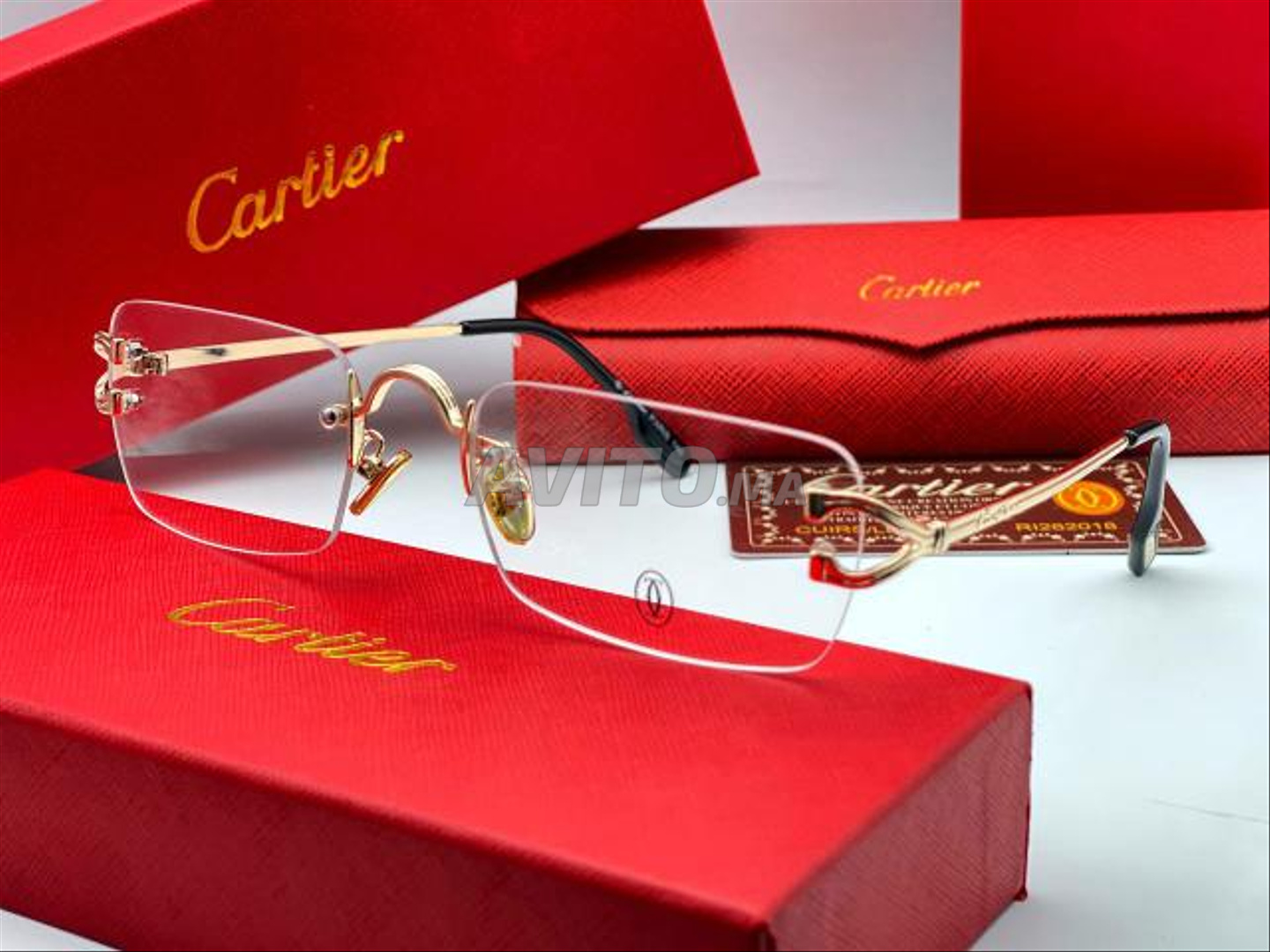 Lunette 2025 cartier vue