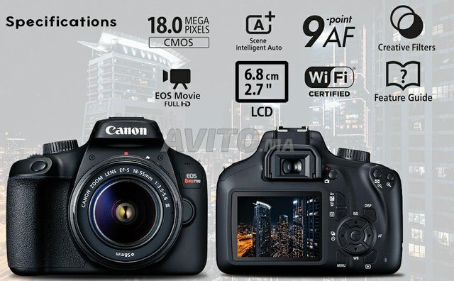  camir Canon Eos 4000d 18 55 - 2