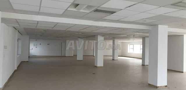Plateau Bureaux à Louer de 400m² à 1300m² Hay Riad