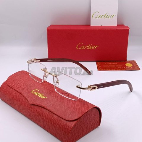 Lunettes de Vue de Luxe Cartier Percee