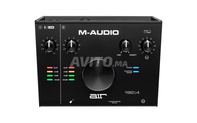 M Audio AIR 192/4  - Interface audio USB / USB-C  - 2