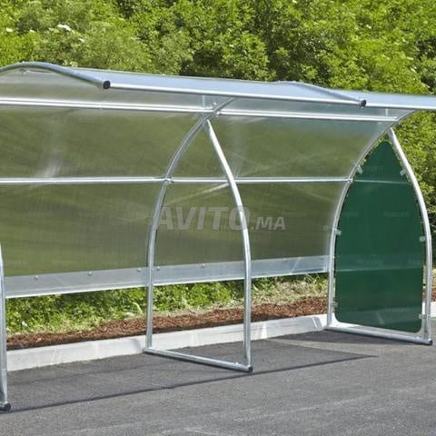 Abri pour vélo moto scooter galvanisé 800cm