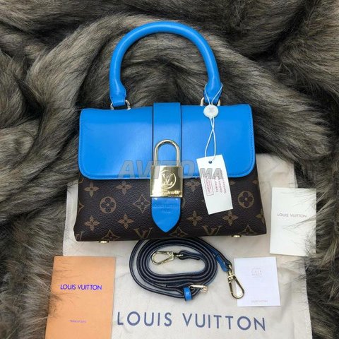 M44321 Louis Vuitton Monogram Canvas Locky BB-Bleu Jean