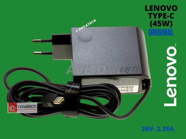 Chargeur/Adaptateur Lenovo USB-C 45W Original - 1