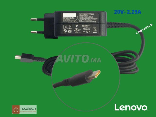 Chargeur/Adaptateur Lenovo USB-C 45W Original - 7