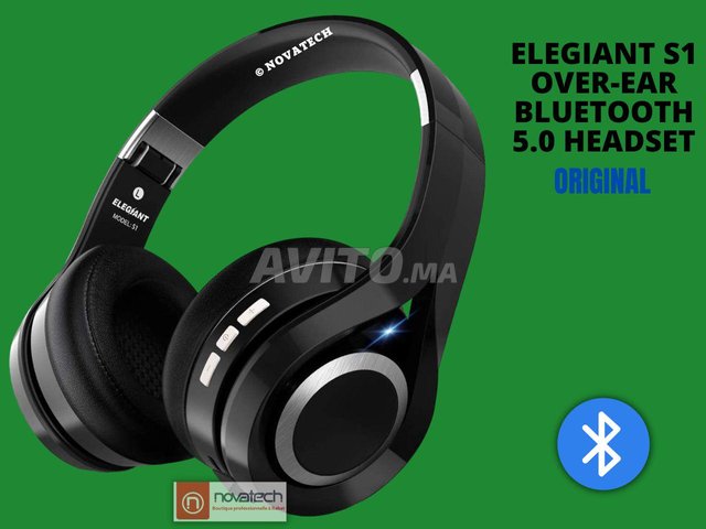 Ecouteur/Casque Bluetooth ELEGIANT S1 Headset - 1