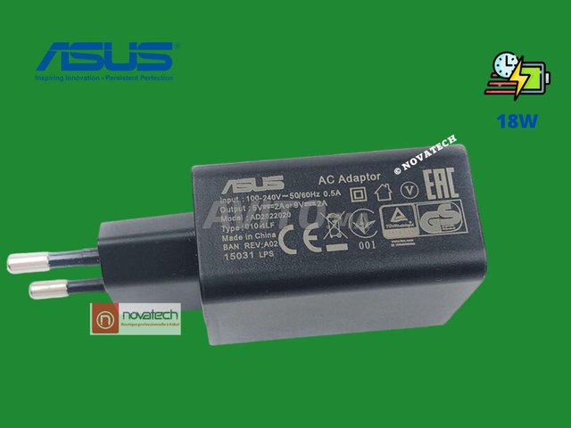 Chargeur d'origine Asus Quick Charge pour Zenfone - 5