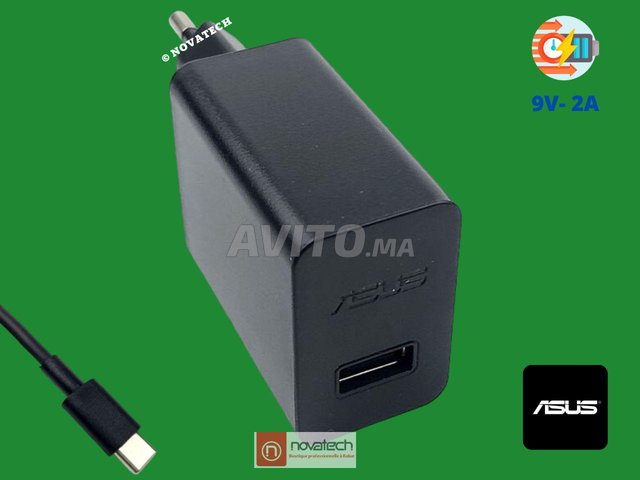Chargeur d'origine Asus Quick Charge pour Zenfone - 6