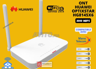 ONT الألياف الضوئية هواوي OptiXstar EG8145X6 AX3000