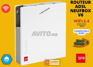 Routeur -ADSL /Wifi N300-Neufbox v6