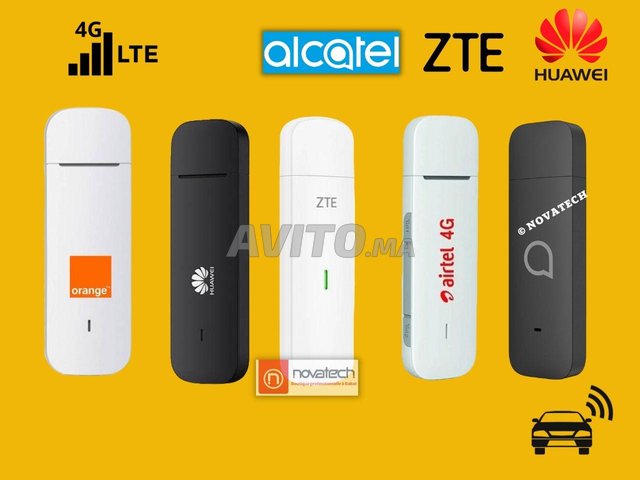 Modems-4G/LTE libre Alcatel-Huawei-Zte 150Mbps - 3