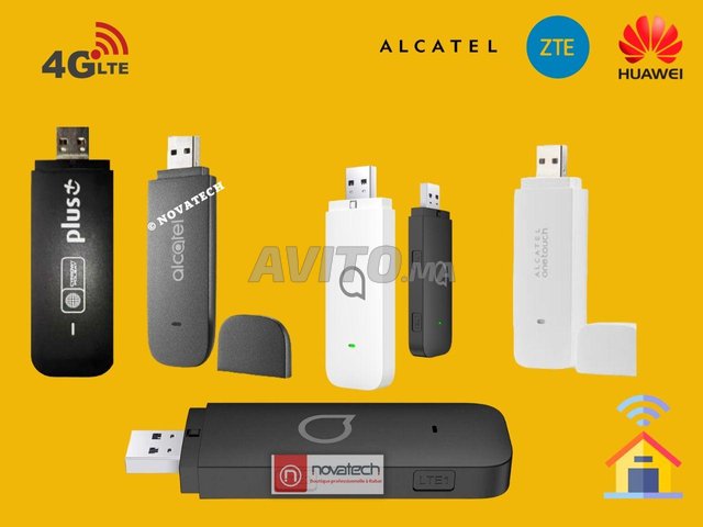 Modems-4G/LTE libre Alcatel-Huawei-Zte 150Mbps - 5