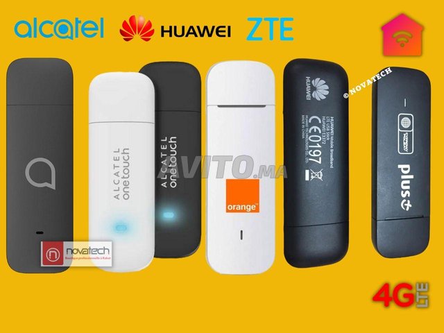 Modems-4G/LTE libre Alcatel-Huawei-Zte 150Mbps - 6