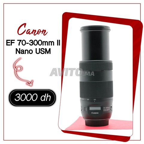 Objectif Canon EF 70-300mm II Nano USM - 1