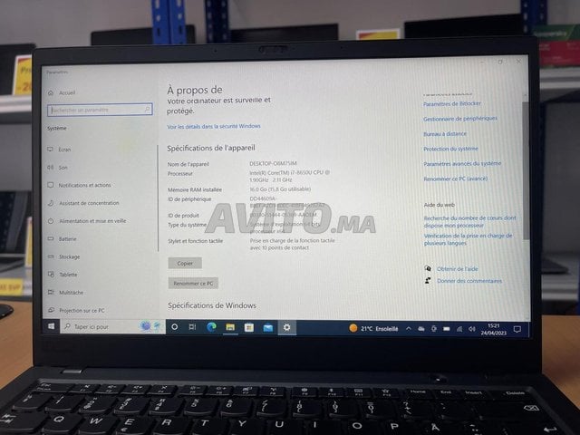 Lenovo ThinkPad X1 Carbon i7 8th 16 RAM 256 SSD - 1