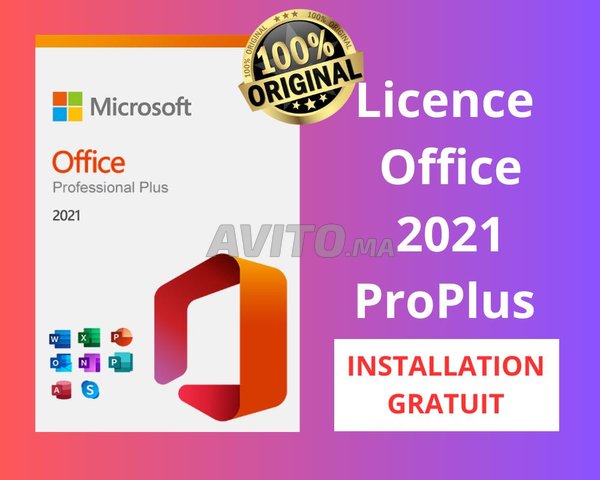 License Office Pro Plus 2021 permanente Original  - 1