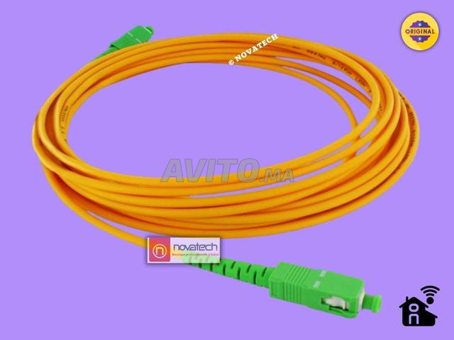 Rallonge/Jarretière Fibre Optique-SC APC to SC APC - 2