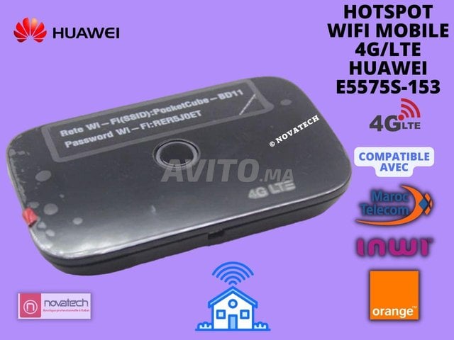 Hotspot «4G/LTE» Mobile WiFi Huawei E5575
