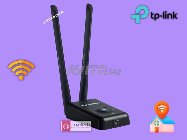 Clé wifi 300Mbps*TP-LINK*TL-WN8200ND**puissante, Accessoires informatique  et Gadgets à Rabat