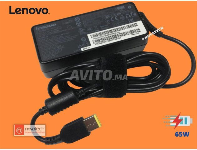 Chargeur 65W 20V 3,25A neuf d'origine Lenovo pour Lenovo Thinkpad