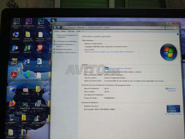 HP i5 8Ram jdid