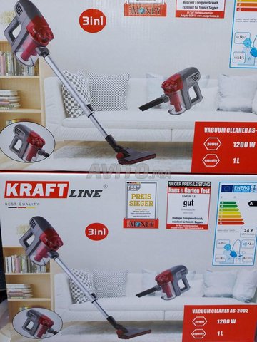 Kraft line Aspirateur 3 en 1 à main 1400w à fil, nouvelle