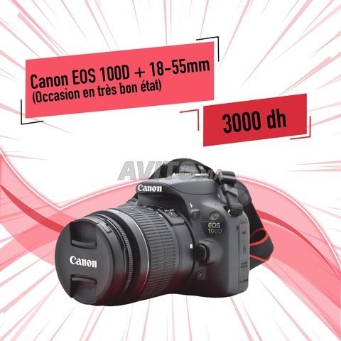 Canon EOS 100D avec 18-55mm  - 1
