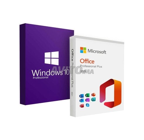 Windows 10 Pro & Microsoft Office 2021 Pro Plus