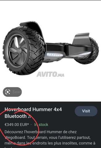 Hoverboard discount 4x4 hummer