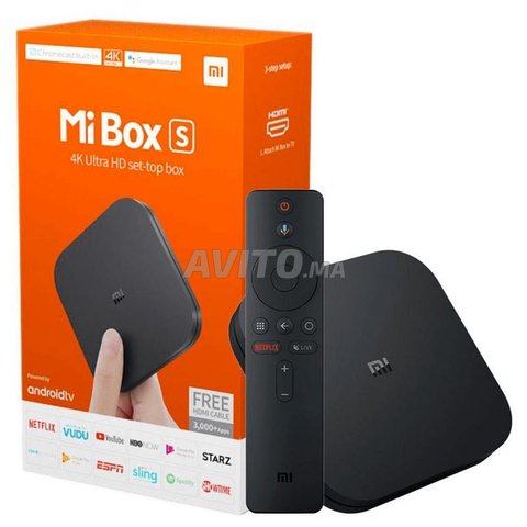 XIAOMI MI BOX S Original Smart tv box 4K Ultra HD - 4