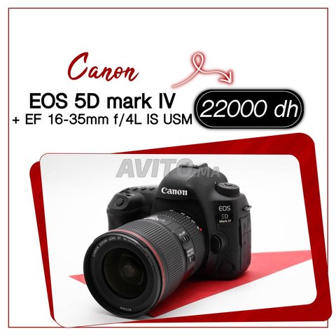 Canon EOS 5D mark IV avec EF 16-35mm f 4L IS USM - 1
