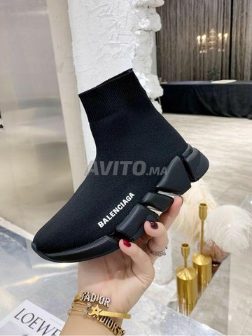 Balenciaga basket deals chaussette