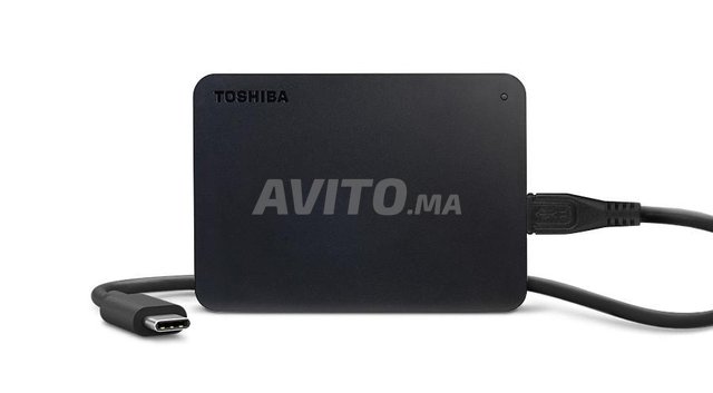 TOSHIBA - Disque Dur Externe - Canvio basics - 1 To - USB 3.2 (HDTB410EK3AA)