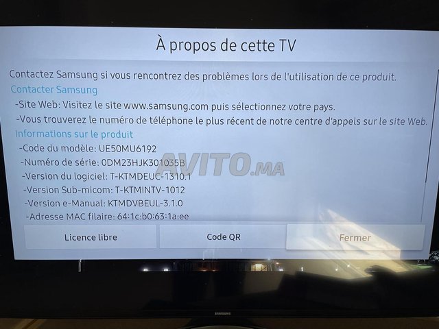 TV Samsung 4k Smart 50 pouces  - 2