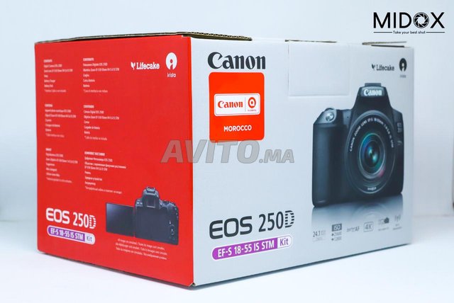 Canon 250D  18-55mm Neuf au Magasin Midox shop - 1